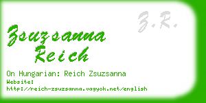 zsuzsanna reich business card